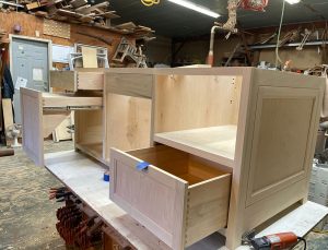 David L Scharf Custom Cabinetry In Progress